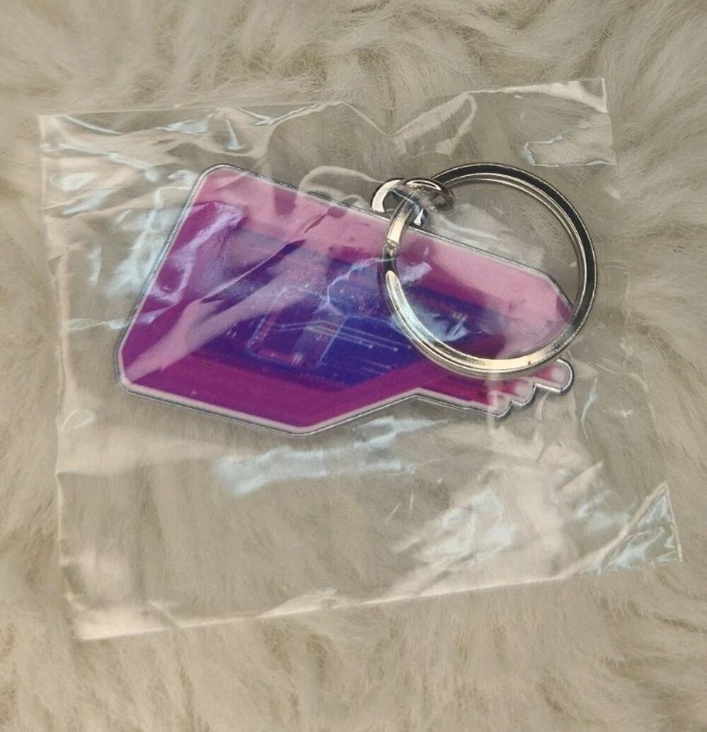 Pink LURE MODULE Charm Pokémon GO Fest Exclusive Keychain Pokéstop SEALED